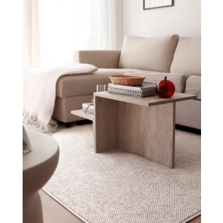 Uldteppe-look Nordic Beige
