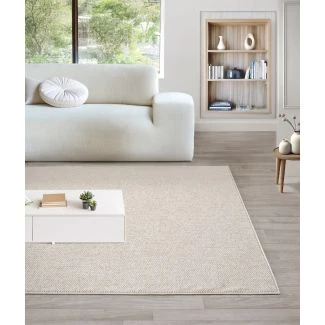 Uldteppe-look Nordic Beige