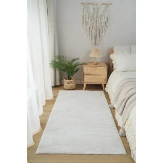 Løper Rabbit Nest Offwhite