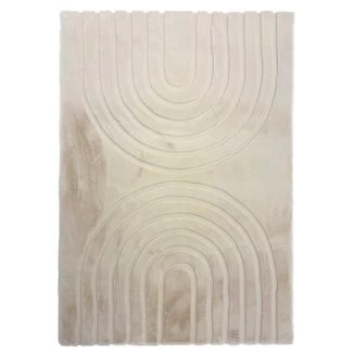Pels Teppe Rabbit Zen Lys Beige