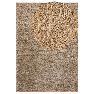 Myk Ryateppe Softy Mørk Beige