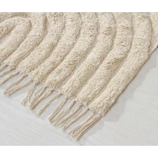 Bomuldsteppe Wilma Bene Beige