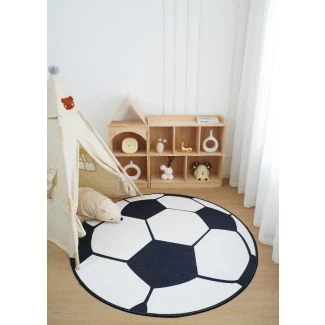 Rund Zappy Football Hvit/Svart