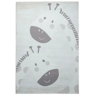 Barneteppe Zappy Giraffe Krem