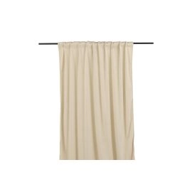 Fløyelsgardin 2-pak Lavendelvind Beige