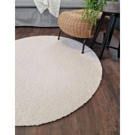 Clario Creme Rund Matta