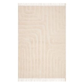 Juno Grid Kräm Bomullsmatta