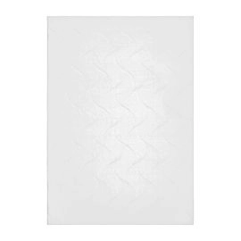 Galio Fern Vit Tvättbar Matta