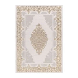 Hail Oma Creme/Guld Modern matta