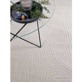 Giron Wave Creme Konstsilkesmatta