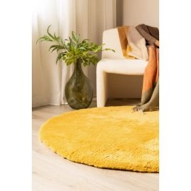 Lucid Ockragul Rund matta