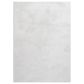 Vaskbar myk Ryateppe Fluffy Offwhite