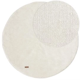 Rund Lunda Offwhite