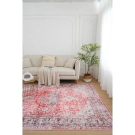 Vaskbar Wilton-Teppe Noel Flame Rød