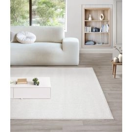 Uldteppe-look Nordic Offwhite