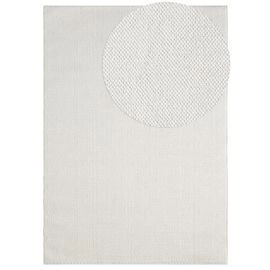 Uldteppe-look Nordic Offwhite