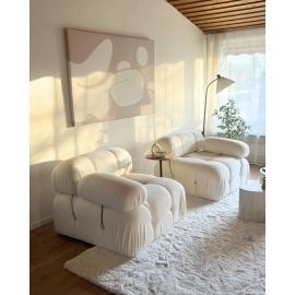 Pels Teppe Rabbit Lux Offwhite