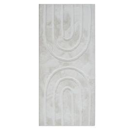 Løper Rabbit Zen Offwhite Pels Teppe