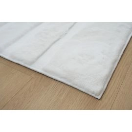 Løper Rabbit Zen Offwhite Pels Teppe