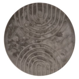 Rund Rabbit Zen Taupe Pels Teppe