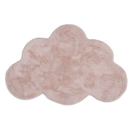 Barneteppe Myk PelslookMyk Pelslook Rabbit Cloud Rosa