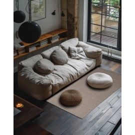 Ullteppe Celyra Mørk Beige