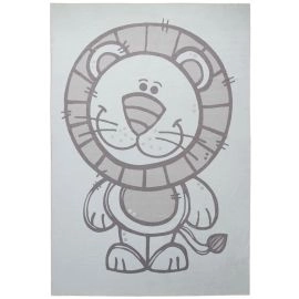 Barneteppe Zappy Lion Krem