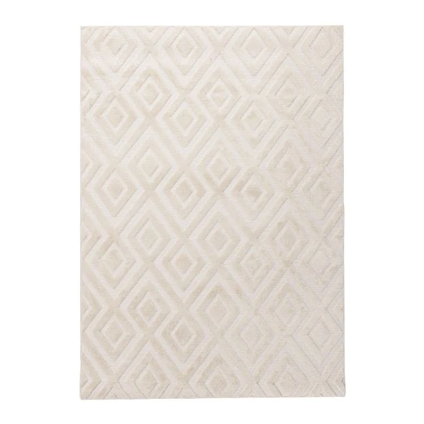 Denne produkten heter Miro, laget av Polyester materiale med en vakker Hvit farge – SE Mattor