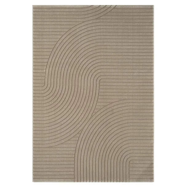 Denne produkten heter Bella Spin, laget av Polyester & Polypropylen materiale med en vakker Mørk Beige farge – SE Mattor