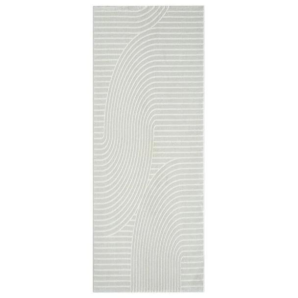 Denne produkten heter Bella Spin, laget av Polyester & Polypropylen materiale med en vakker Offwhite farge – SE Mattor