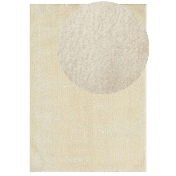 Denne produkten heter Cloudy, laget av Polyester materiale med en vakker Lys Beige farge – SE Mattor