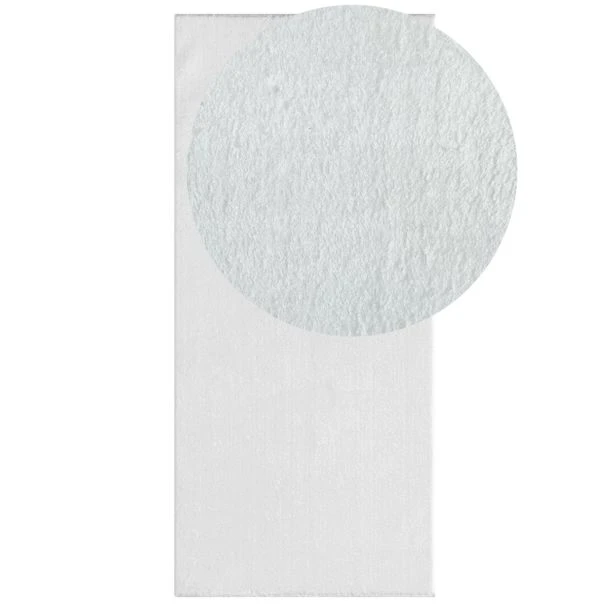 Denne produkten heter Cloudy, laget av Polyester materiale med en vakker Hvit farge – SE Mattor