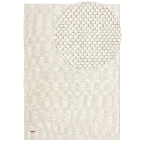 Denne produkten heter Elsa, laget av 80% Ull & 20% Bomull materiale med en vakker Offwhite farge – SE Mattor