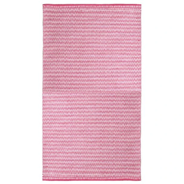 Denne produkten heter Opis, laget av Bomull materiale med en vakker Rosa farge – SE Mattor
