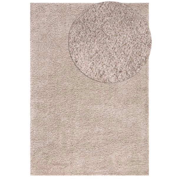 Denne produkten heter Lazy, laget av Polypropylen materiale med en vakker Sand farge – SE Mattor