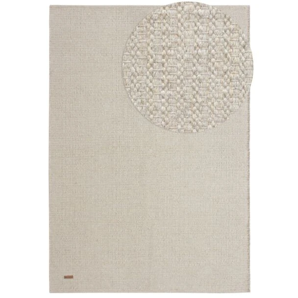 Denne produkten heter Molly, laget av 80% Ull & 20% Bomull materiale med en vakker Beige farge – SE Mattor