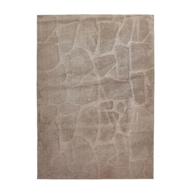Denne produkten heter Odin, laget av Polyester materiale med en vakker Taupe farge – SE Mattor
