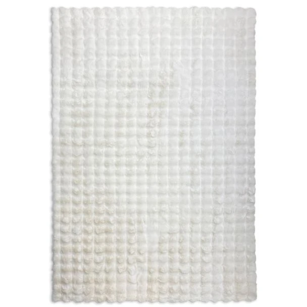 Denne produkten heter Rabbit Bubble, laget av Polyester materiale med en vakker Offwhite farge – SE Mattor