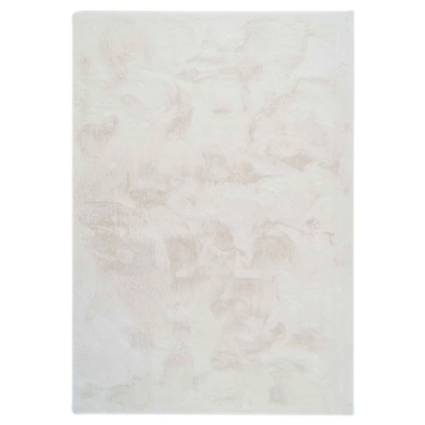 Denne produkten heter Rabbit Lux, laget av Polyester materiale med en vakker Offwhite farge – SE Mattor