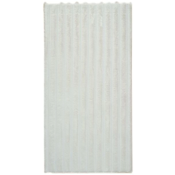 Denne produkten heter Rabbit Stripe, laget av Polyester materiale med en vakker Offwhite farge – SE Mattor